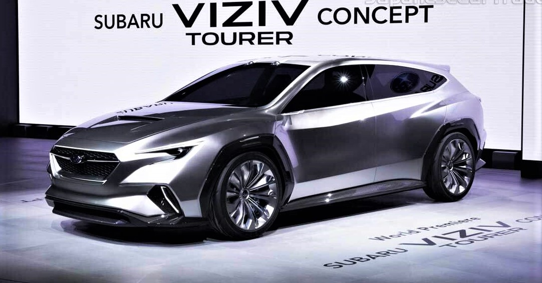 Subaru Viziv Tourer Concept is a Racy AWD Wagon with Boxer Power