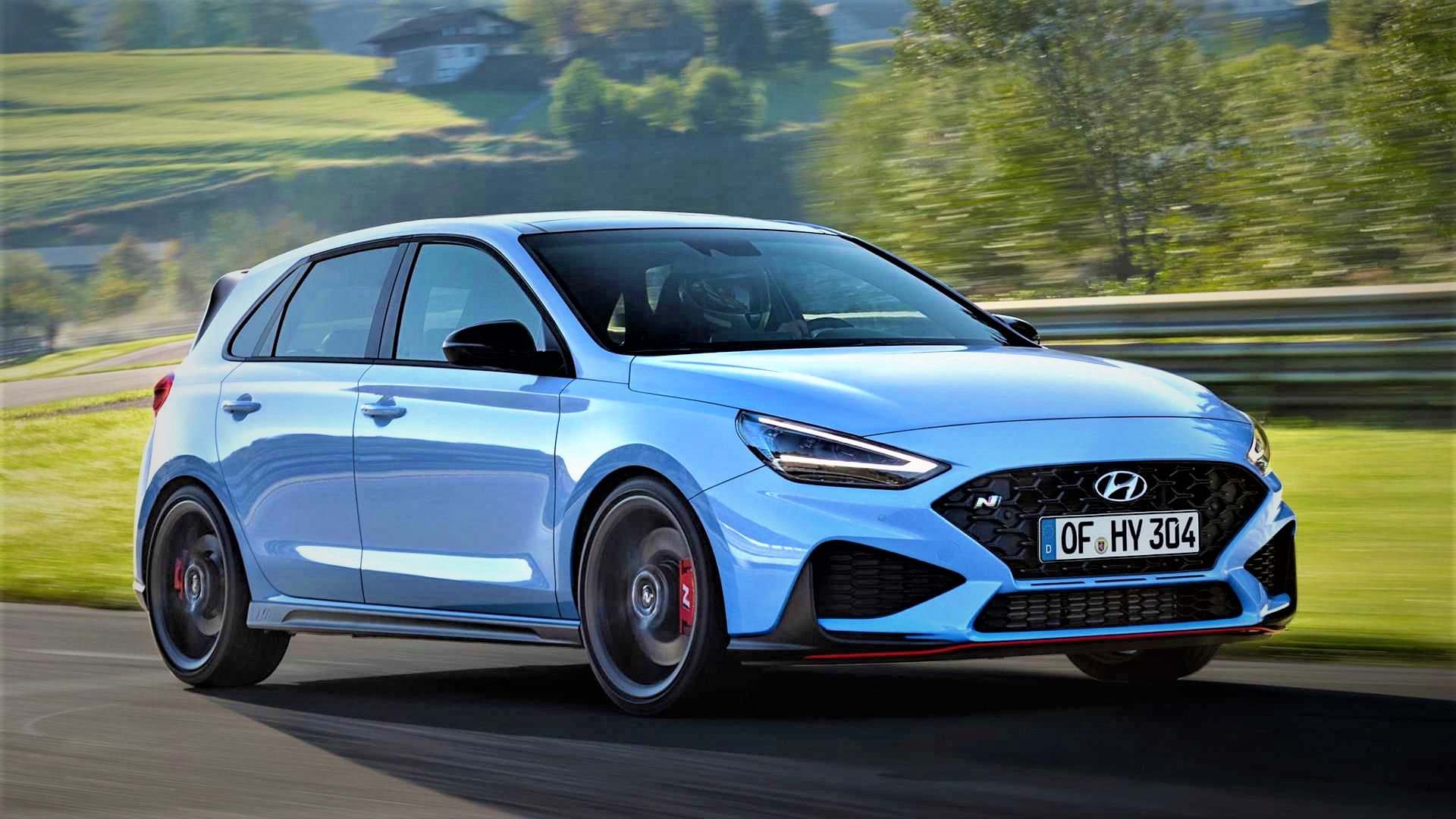 Take a ride on the Hyundai i30 N Performance for a fast Nurburgring lap