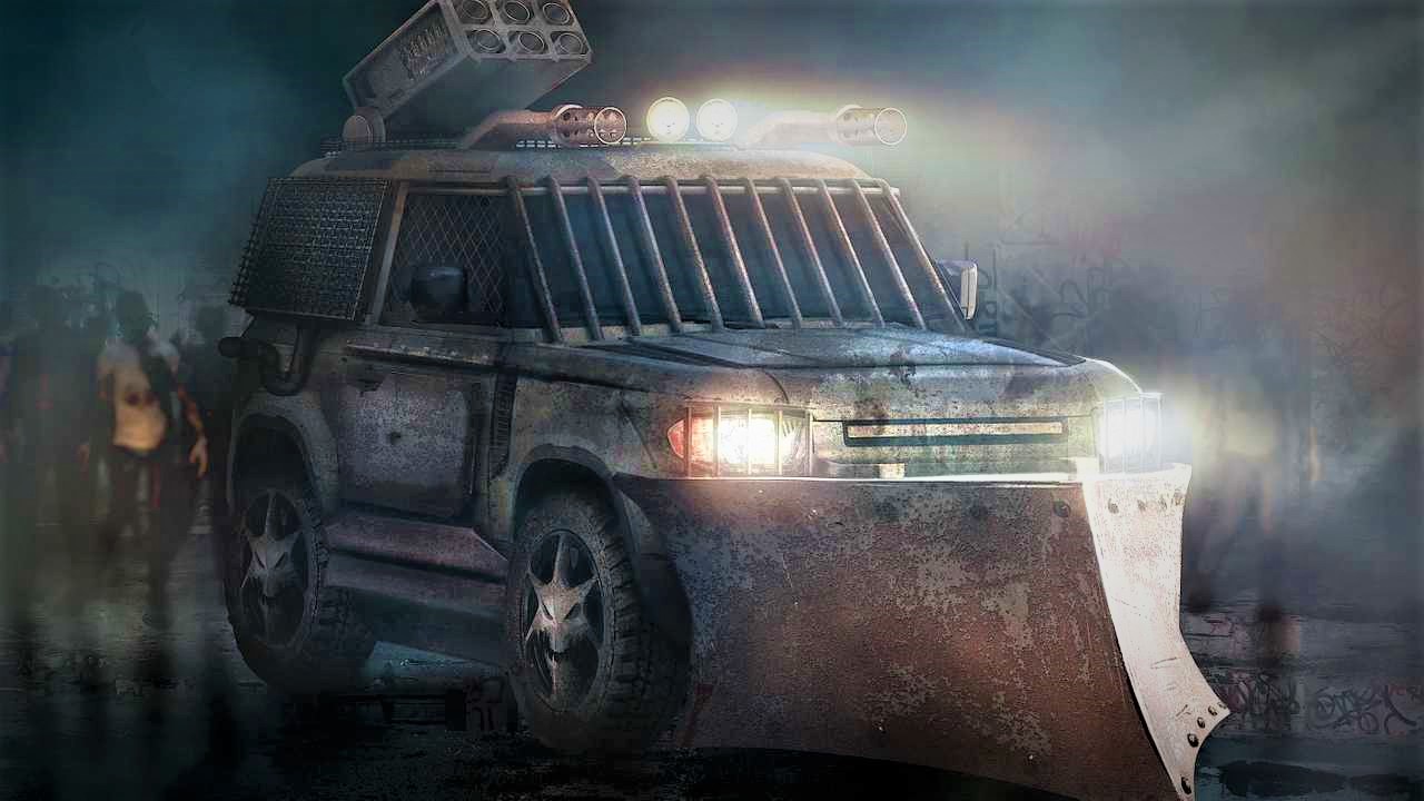 The Bonkers Zombie Killing Apocalypse SUV isn't real, but we wish it was