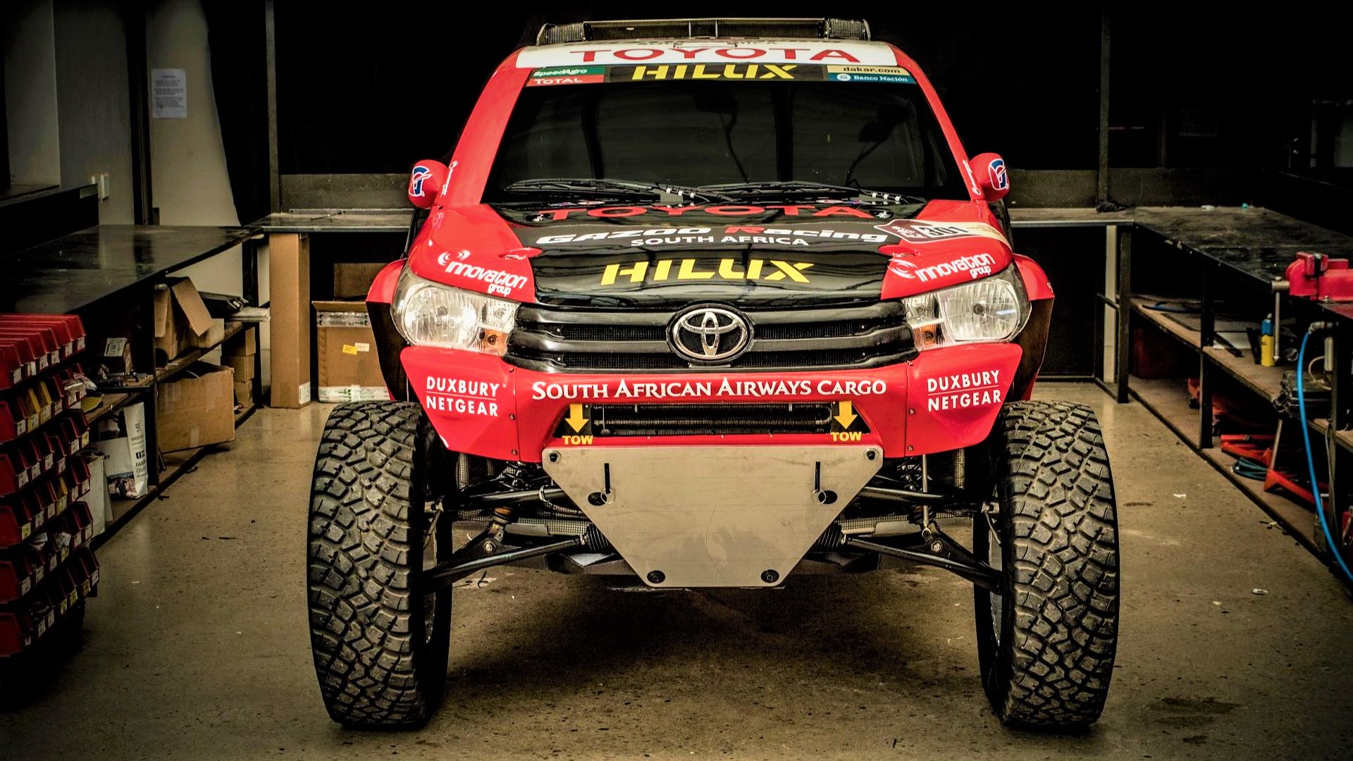 Toyota Gazoo unveils the Hilux Evo in radical fashion ahead of the 2017 Dakar Rally