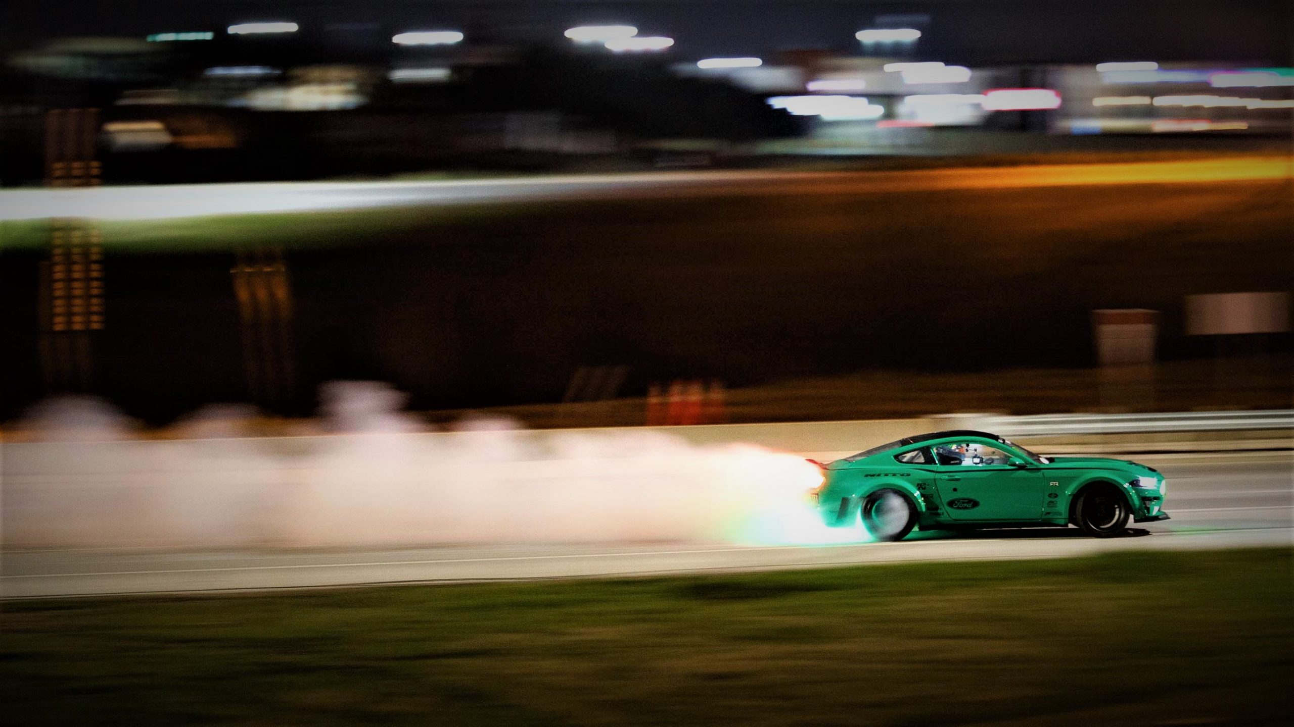 Vaughn Gittin Jr. Drift An Entire Cloverleaf Interchange