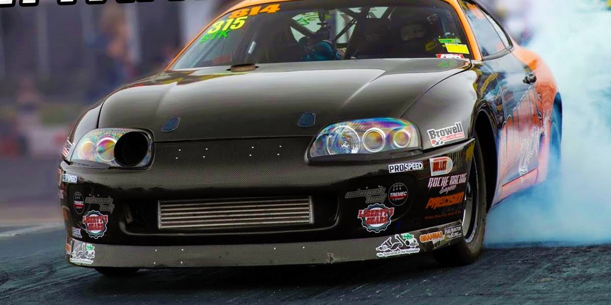 Watch Stick Shift Toyota Supra Do Quarter Mile In 6.9 Seconds At 194 MPH