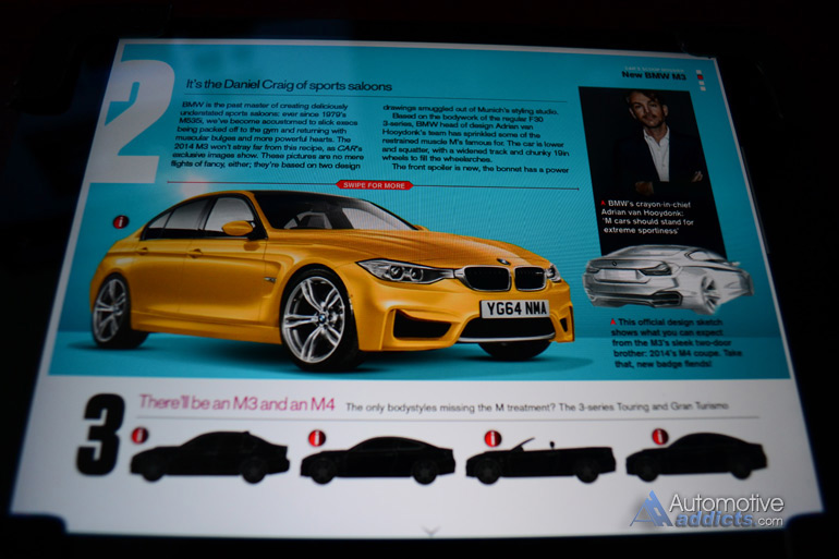 CAR magazine previews 2014 BMW M3