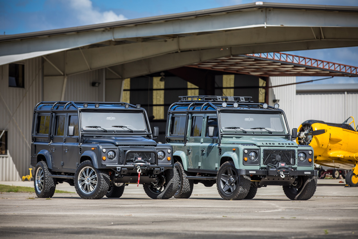 East Coast Defender Unveils Two Similar-Yet-Different Custom SUVs