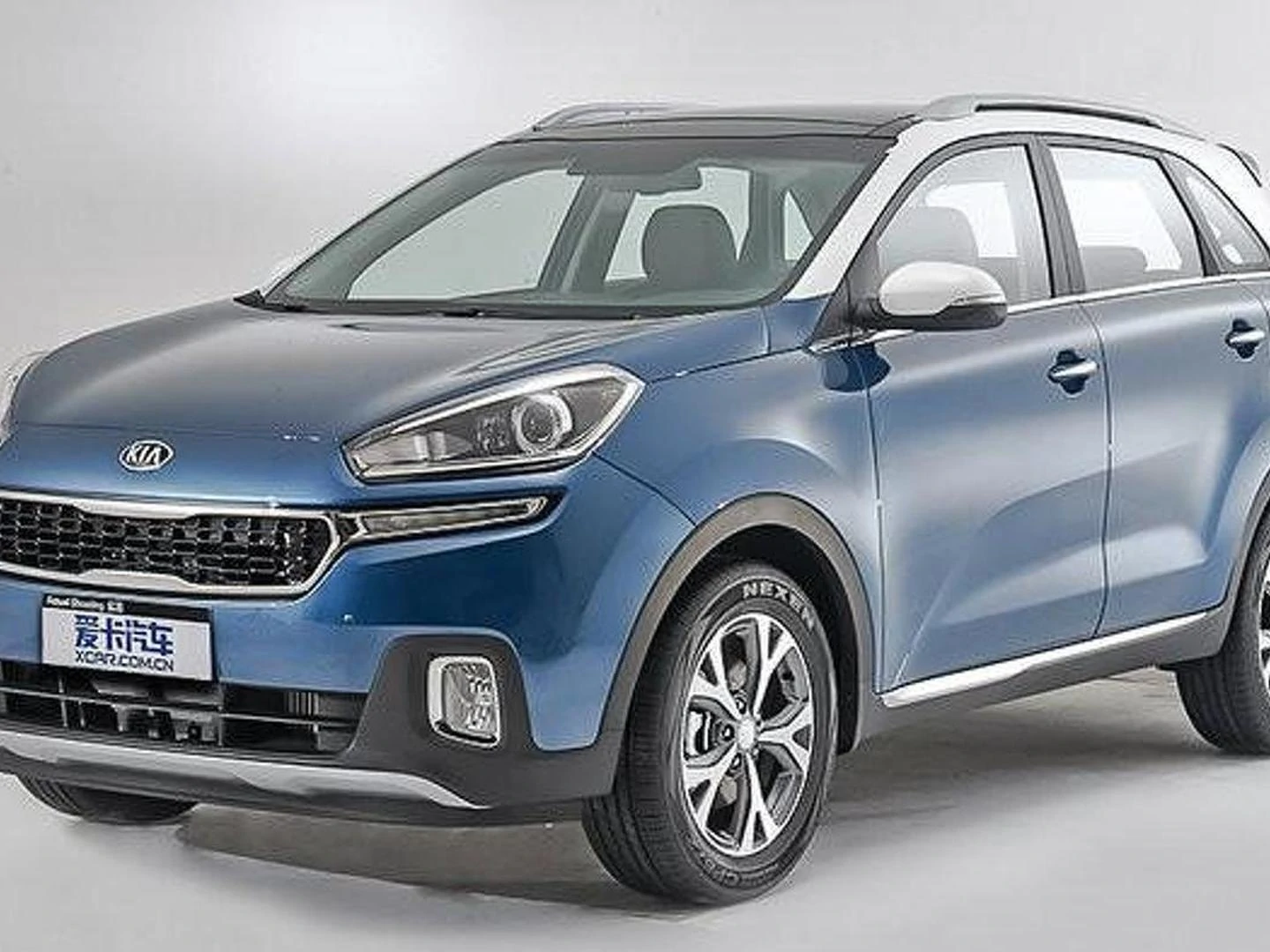 al photos of the Kia KX3 have been uploaded to the internet, including an interior phot