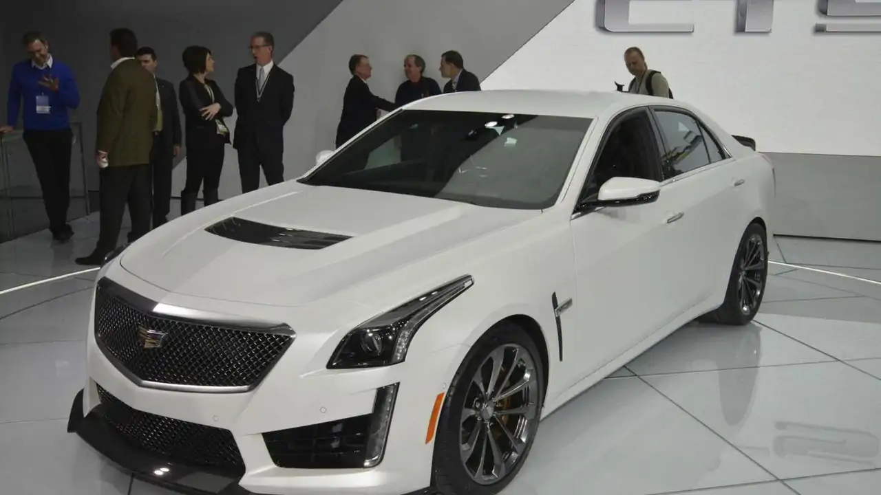 Detroit receives the 2016 Cadillac CTS-V with 640 horsepower