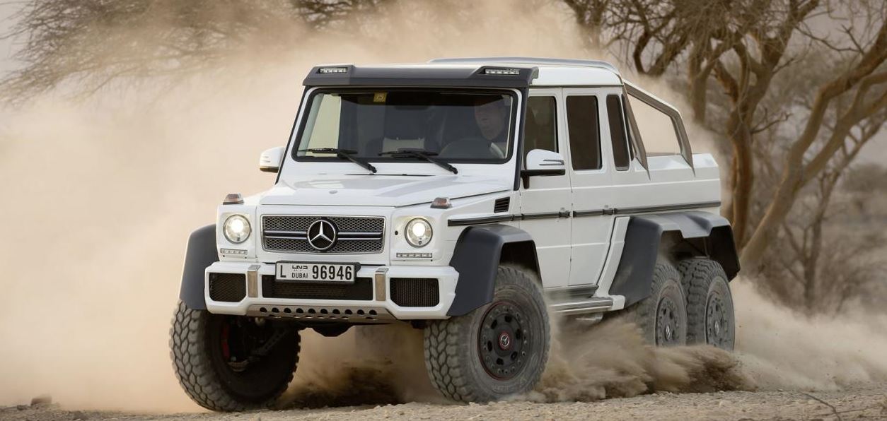 2015 Mercedes-Benz G63AMG 6x6 starting at 456,900 EUR