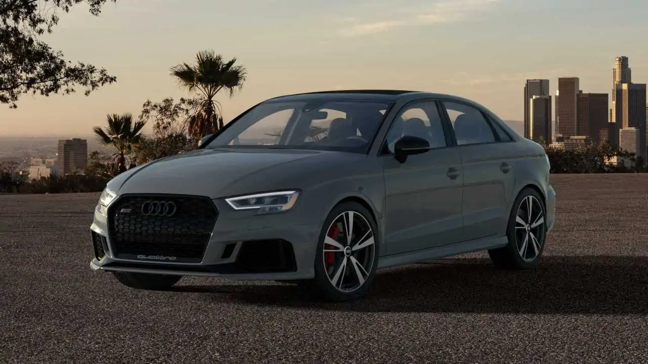 2020 Audi RS3 Nardo Edition gets a higher top speed and visual upgrades