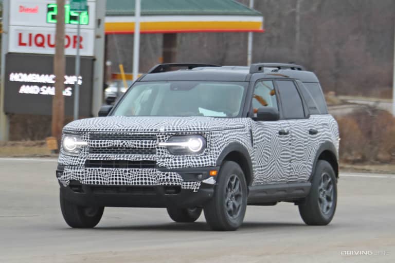 2021 Ford Bronco Spy photos show a boxy body for the first time