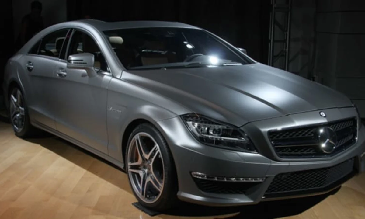 2012 Mercedes CLS 63 AMG powers into Los Angeles