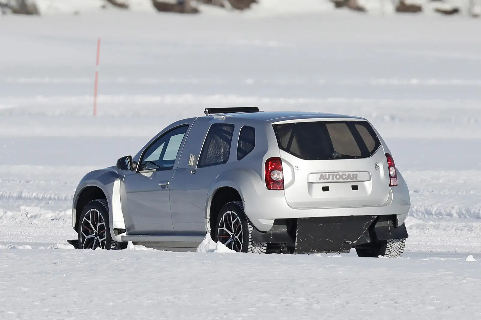 Alpine GT X-Over Spotted Testing Using Modified Dacia Duster Body