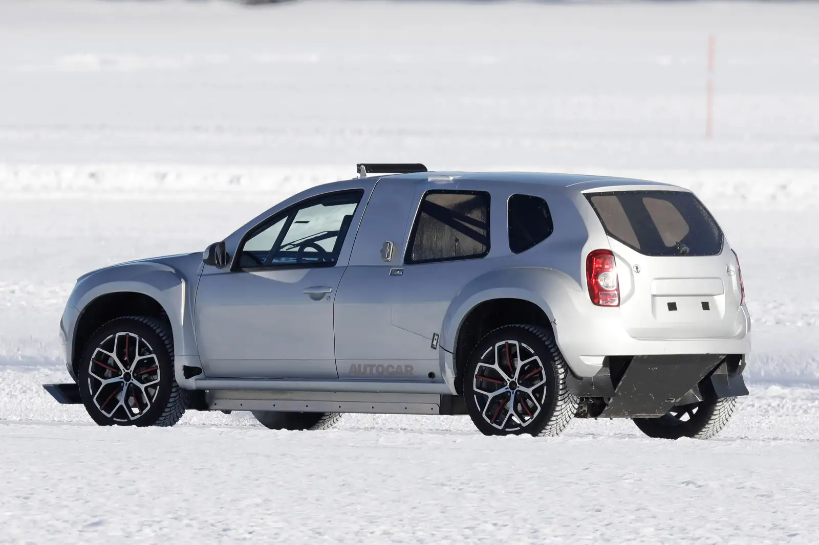 Alpine GT X-Over Spotted Testing Using Modified Dacia Duster Body