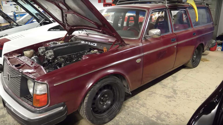 After 2JZ Swap, Volvo Owner Tries To Cram In Lamborghini V10