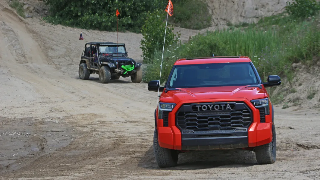 2022 Toyota Tundra TRD pro Teased Inside Showing off-Road Goodies