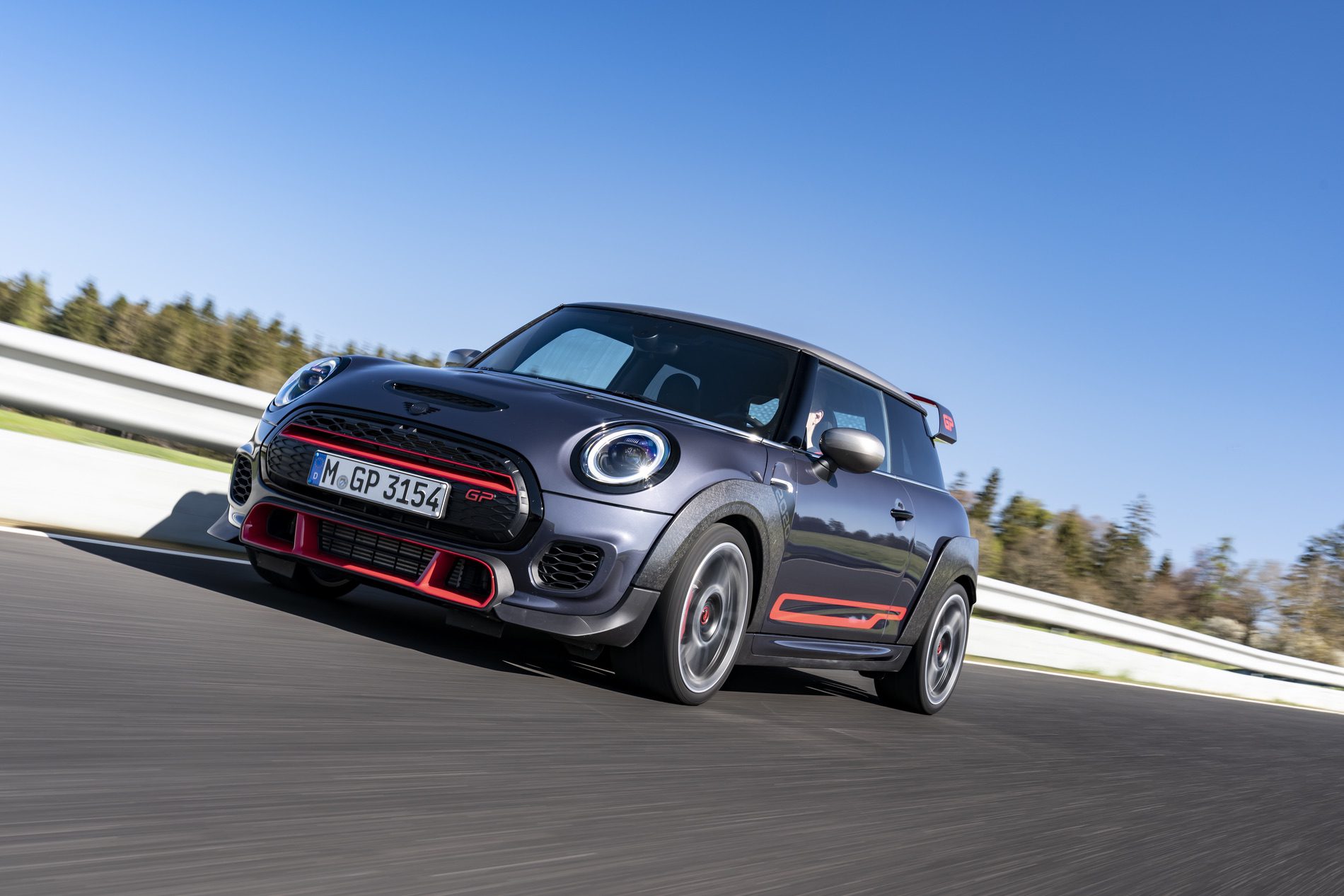 Watch the Mini JCW GP roll over shortly after delivery