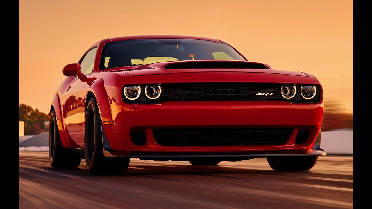 Watch the Dodge Challenger Demon sail past 200 MPH