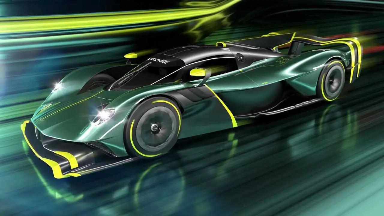 Aston Martin Valkyrie AMR Professional Breaks Cover with 1,000 Horsepower