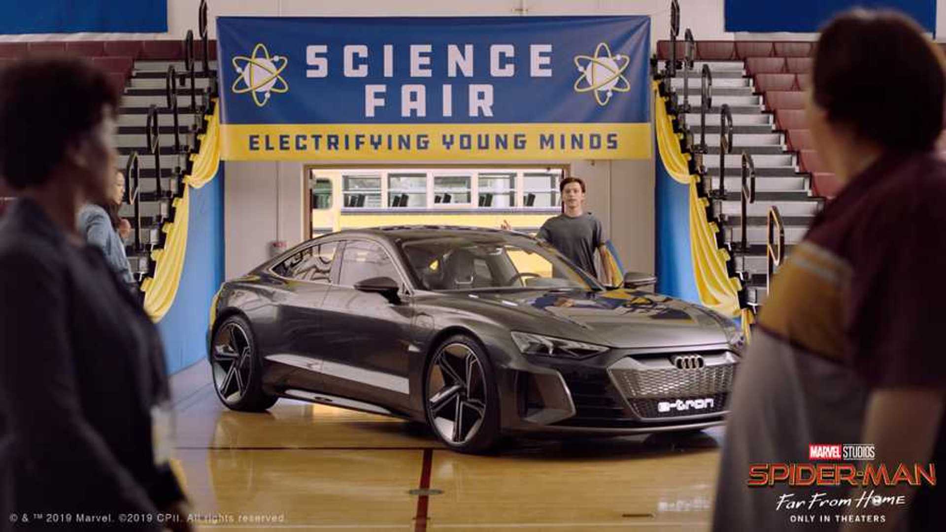 Audi Helps Spider-Man with a School Project in a Short Promo Video