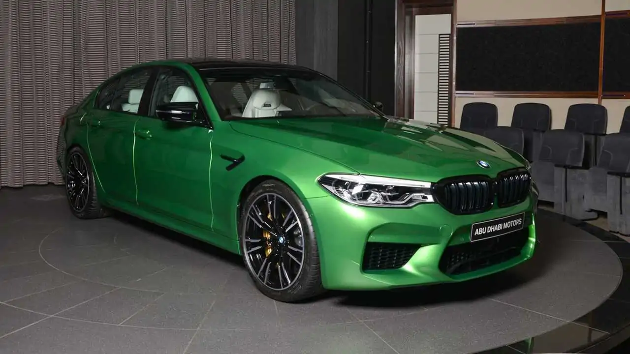 BMW M5 Competition in Rally Green Would Enchant Anyone