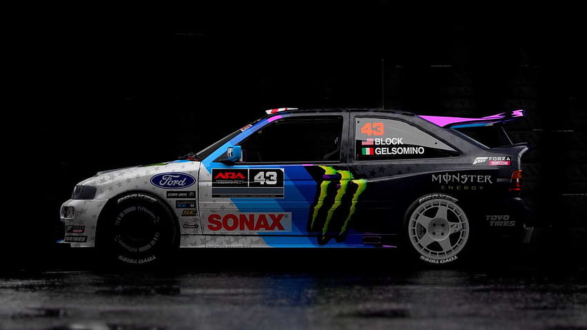 Retrolicious Ken Block's New Escort Cosworth Rally Car