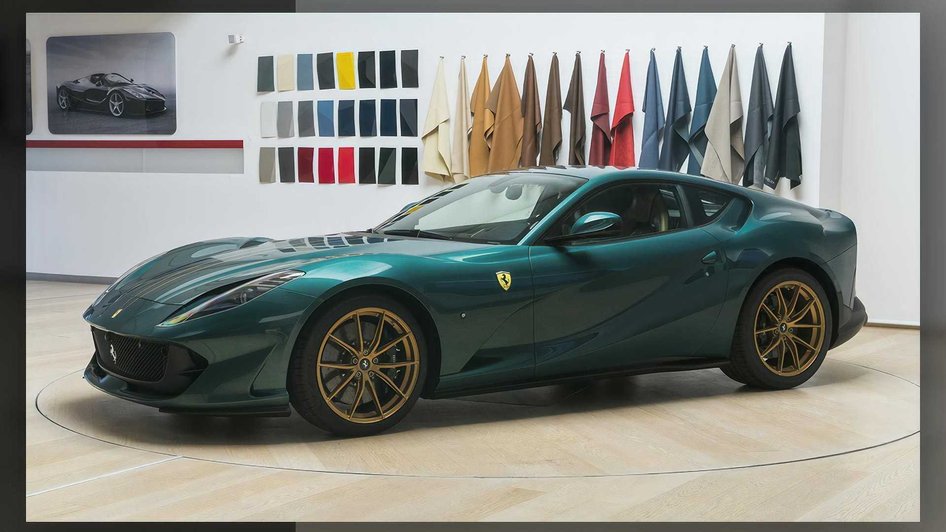 Ferrari Reveals Bespoke 812 Superfast pampered by Tailor Made Division