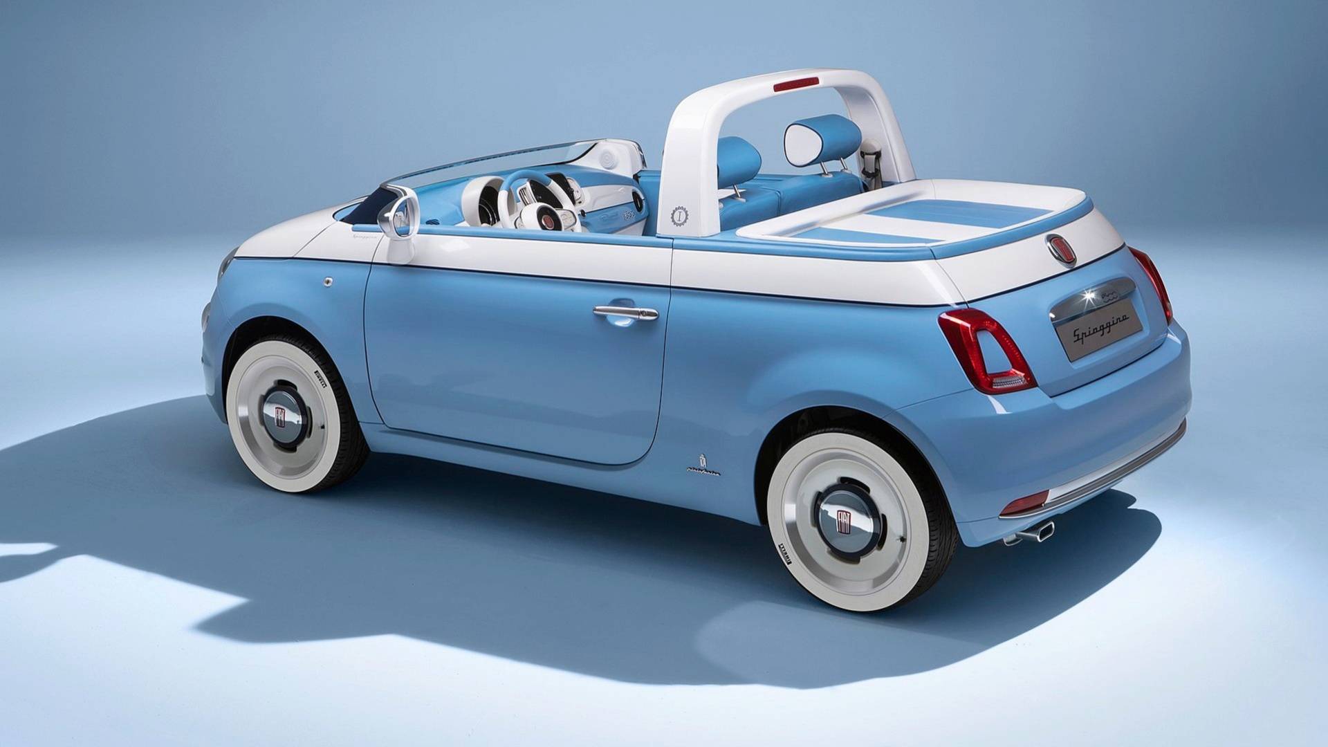 You can't get more adorable than this Fiat 500 Spiaggina