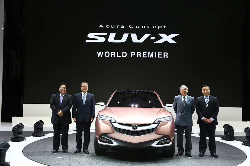 Shanghai: Acura Concept SUVX arrives