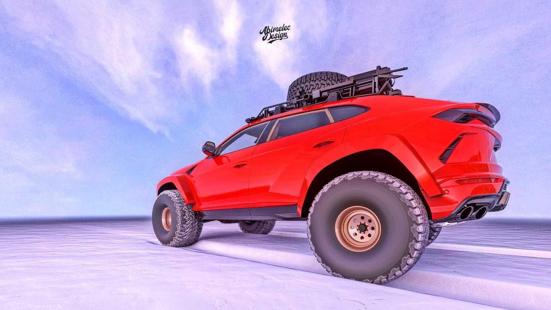 Lamborghini Urus Off Roader Fictional rendering Could Be A Fantastic Idea