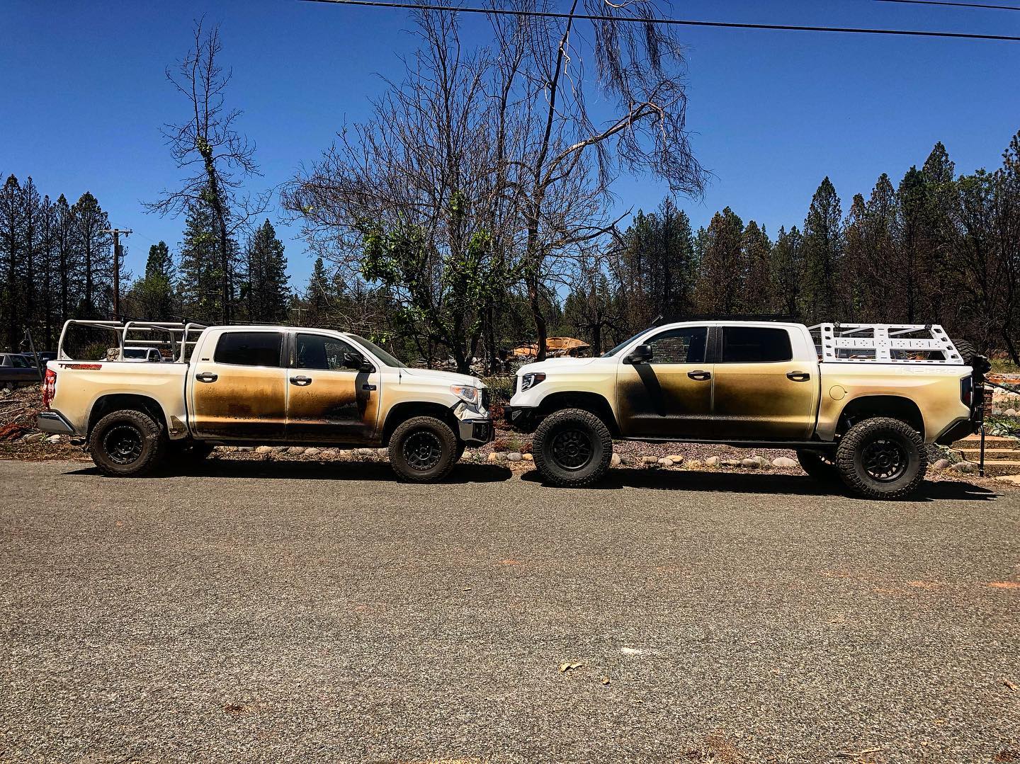 Toyota Rewards His Bravery by Replacing Nurse's Burnt Tundra