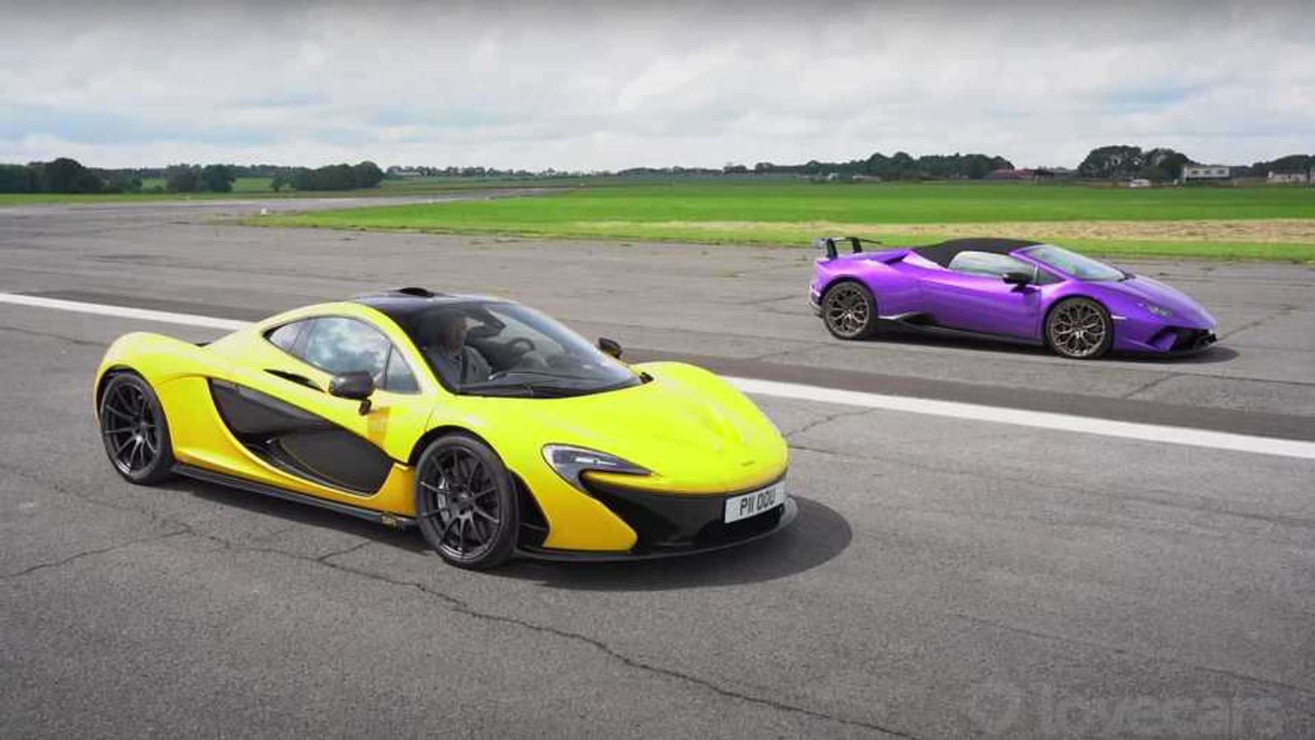 Can Lamborghini Huracan Performant Compete with McLaren P1 in a Drag Race?