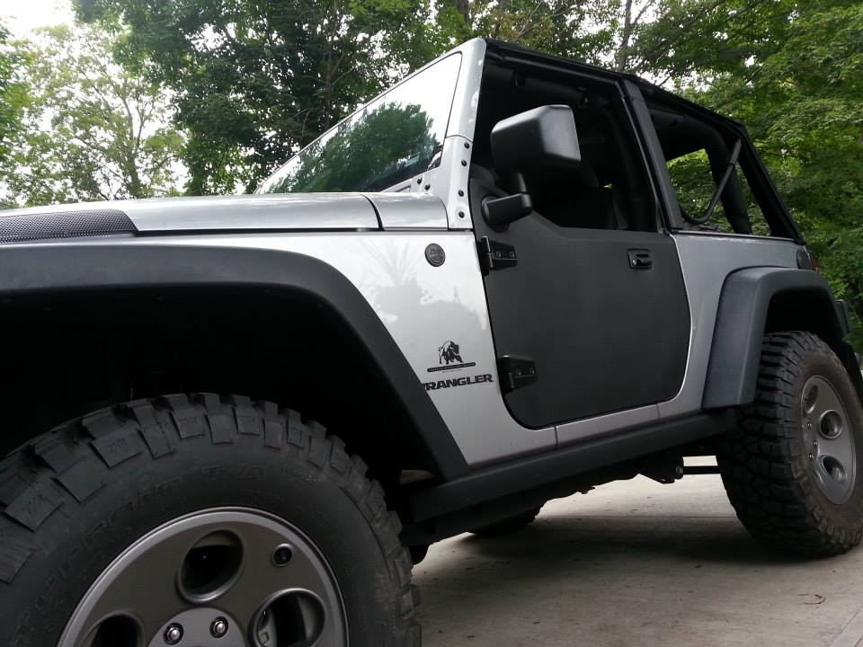 Jeep Wrangler Half Door Spied in the Snow