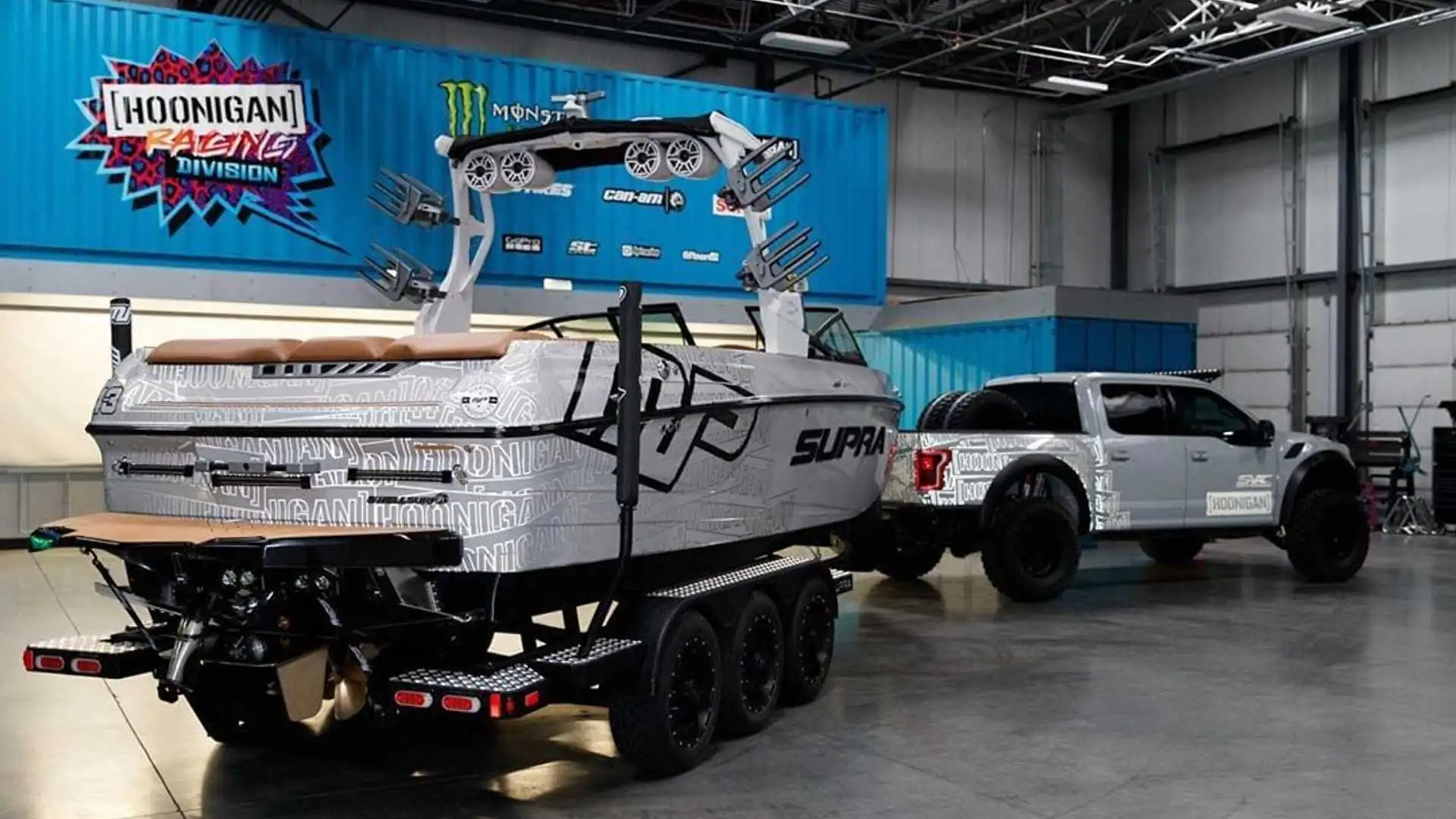 Video of Ken Block's Ford Raptor Powered Supra is Not What You Think