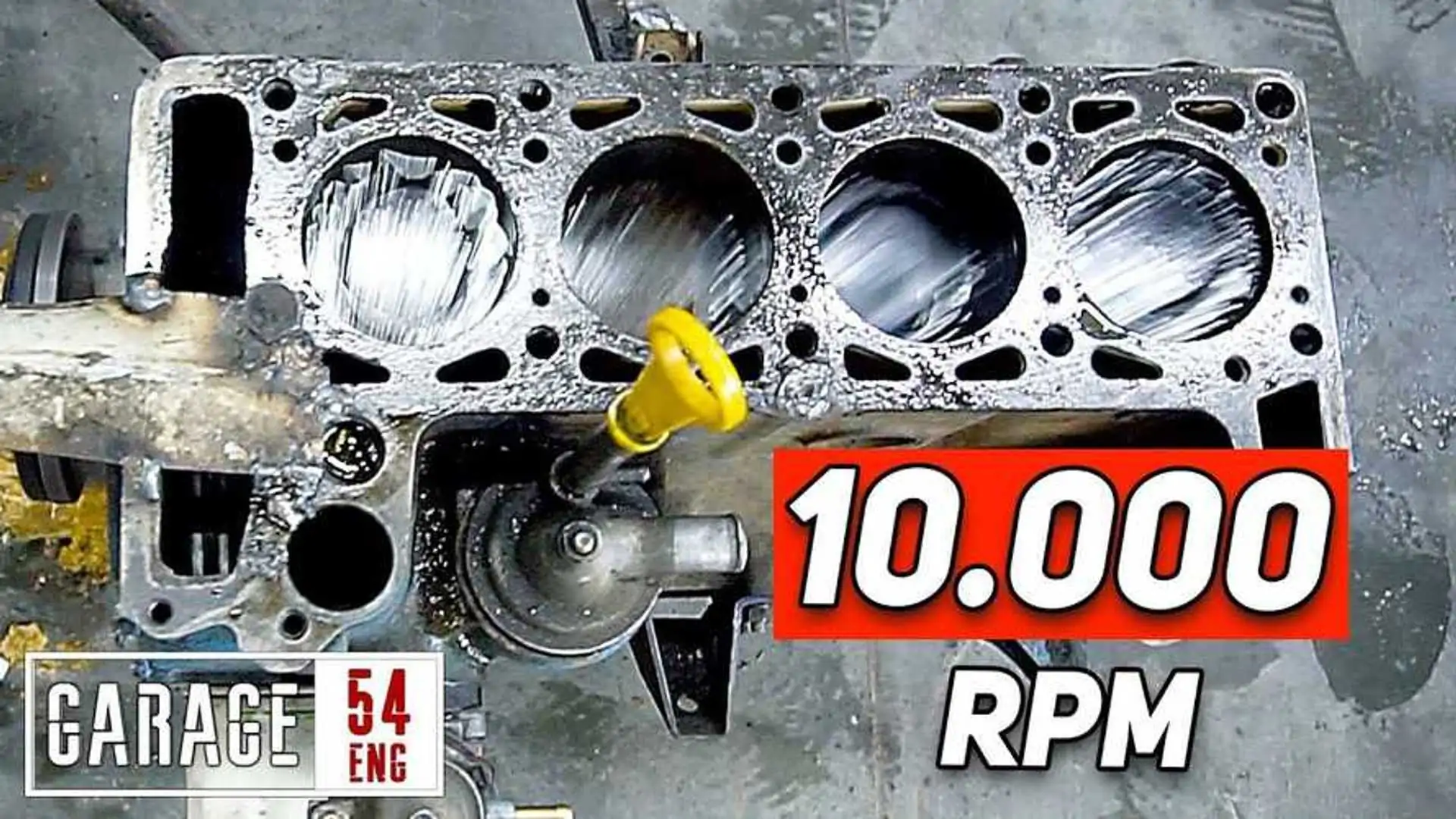 Lada Engine Spins at 10,000 RPM and Loves to Launch Pistons