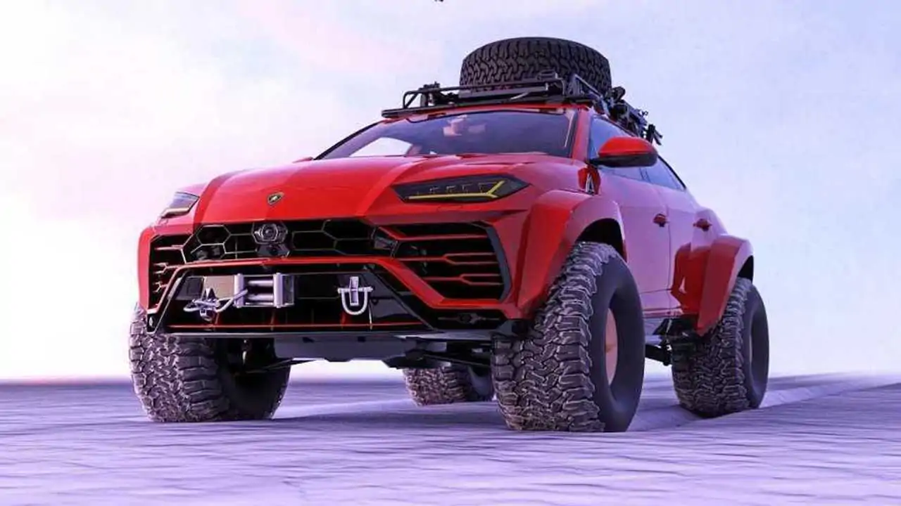 Lamborghini Urus Off Roader Fictional rendering Could Be A Fantastic Idea