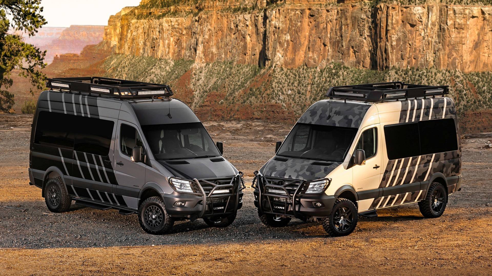 Lexani LMXTV Camper goes off-road with extreme opulence