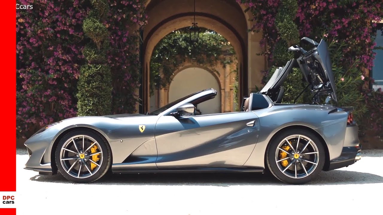 Ferrari 812 Convertible with Folding Hardtop in The Works