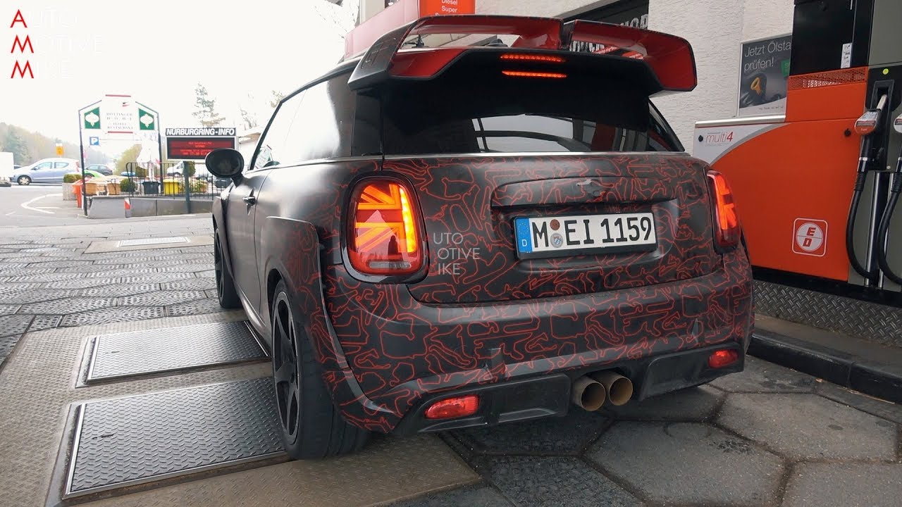 Mini Cooper JCW-GP Test Mule Found On The Street