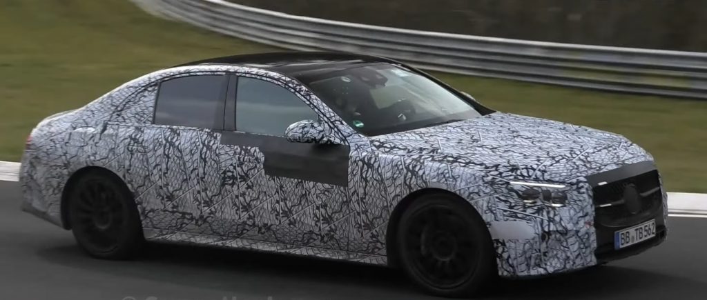 Mercedes E-Class Spy Photos Show Next-Gen Sedan Testing in Germany