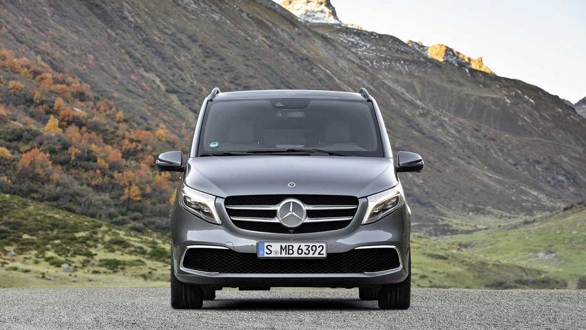 2019 Mercedes V-Class Refreshed With New Engine, Tech