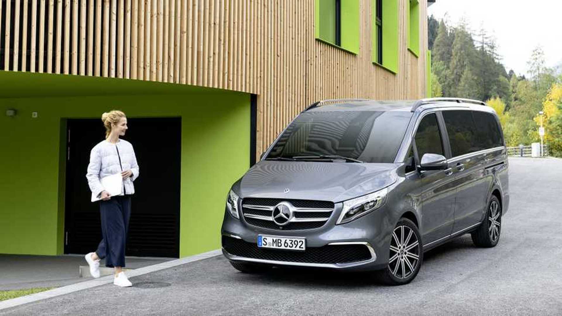 2019 Mercedes V-Class Refreshed With New Engine, Tech