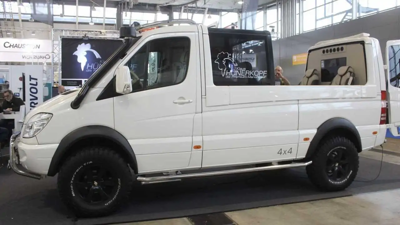 This Sprinter 4x4 Convertible Conversion Is Not Right, But It's So Right