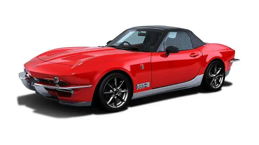 Mitsuoka Rock Star is A Miata Converted into A Chevy CorvetteC2