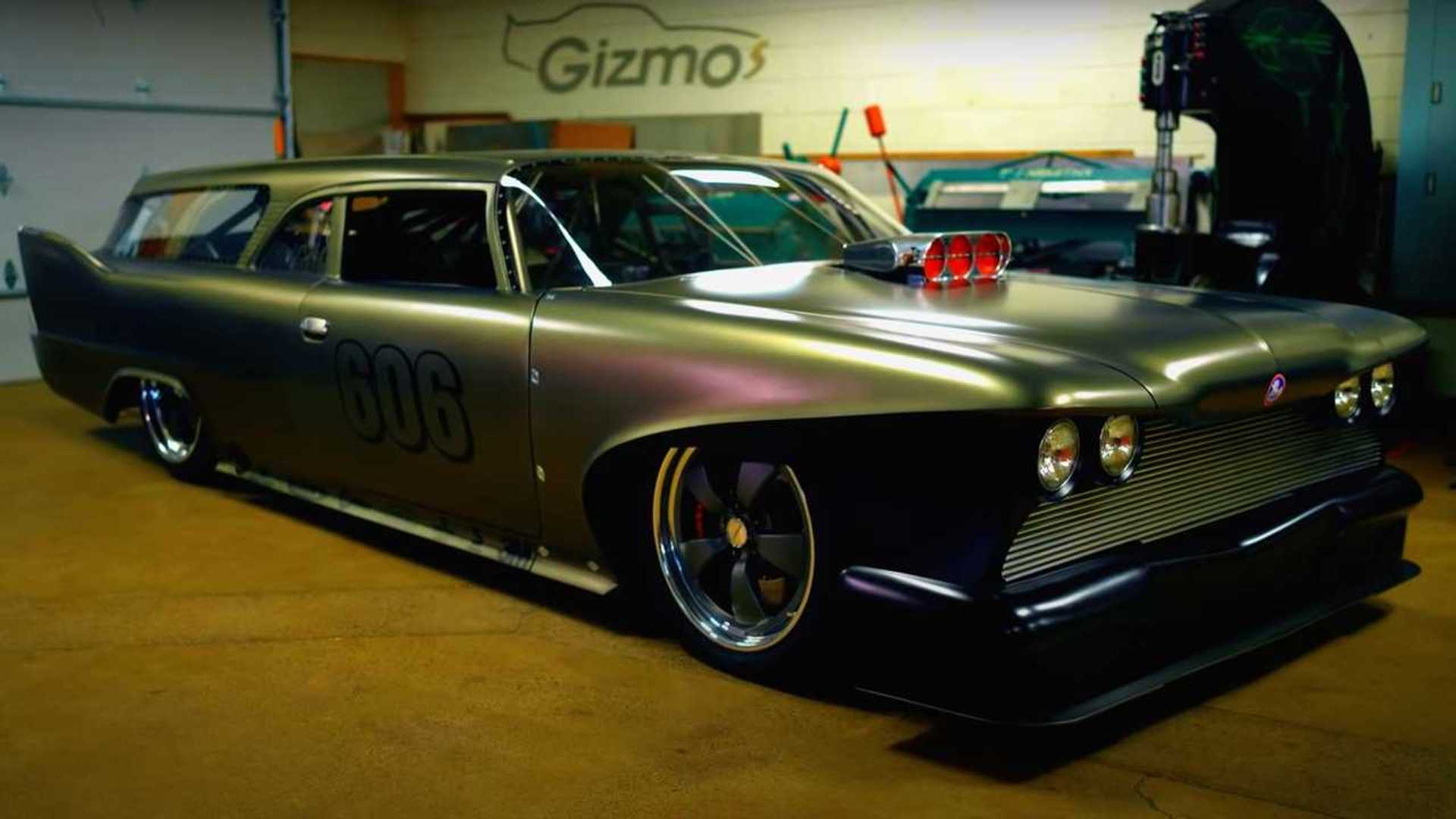 Project 606 is a fine Plymouth Wagon that doubles as a Land Speed Racer