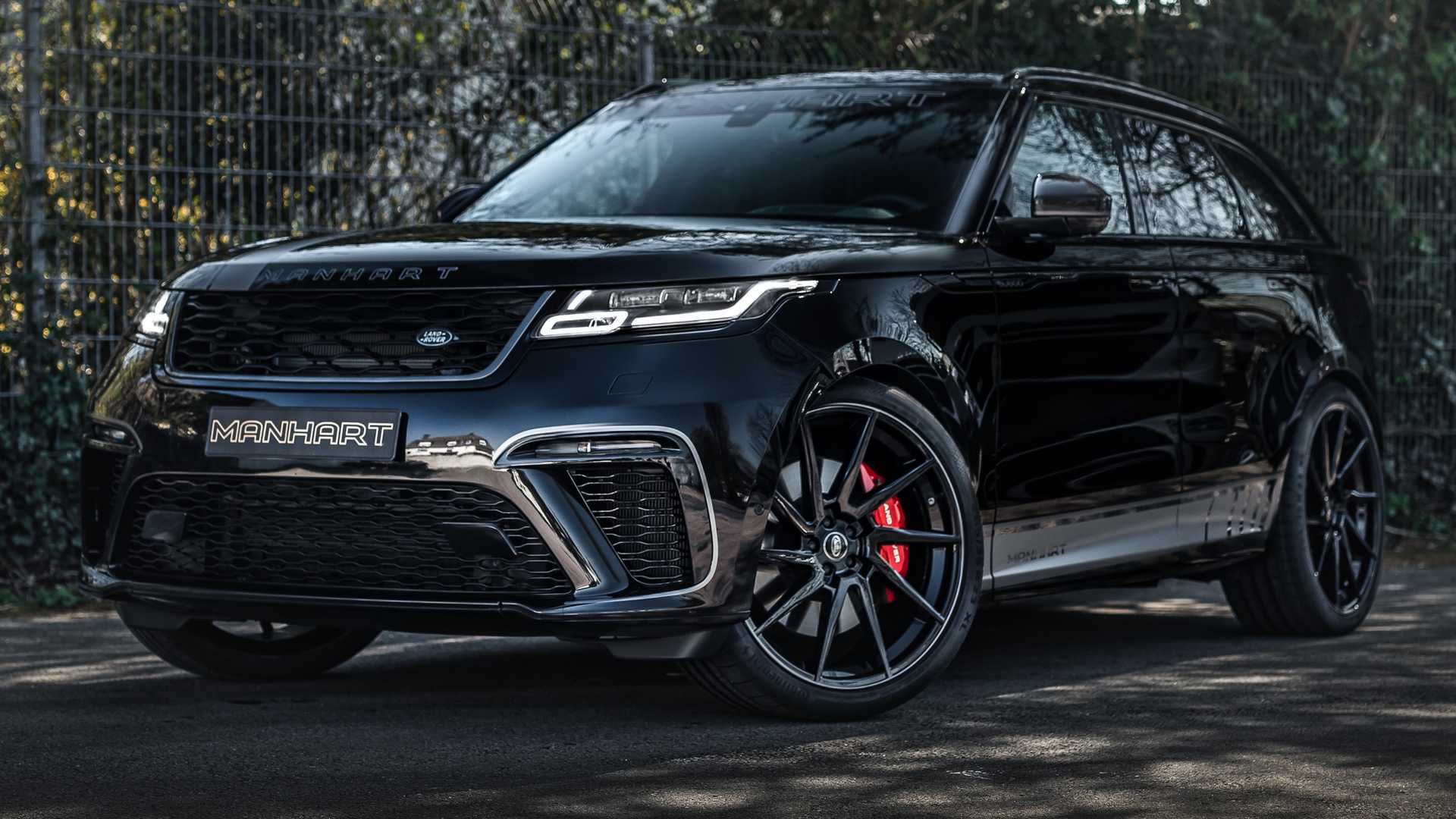 Range Rover Velar By Manhart Sounds Evil At 184 MPH On Autobahn