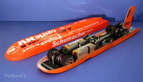 One quick remote-controlled car - The Schumacher Mi3