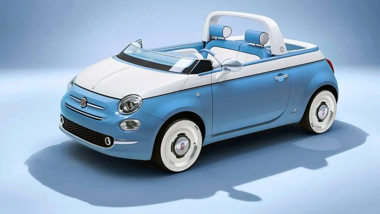 You can't get more adorable than this Fiat 500 Spiaggina