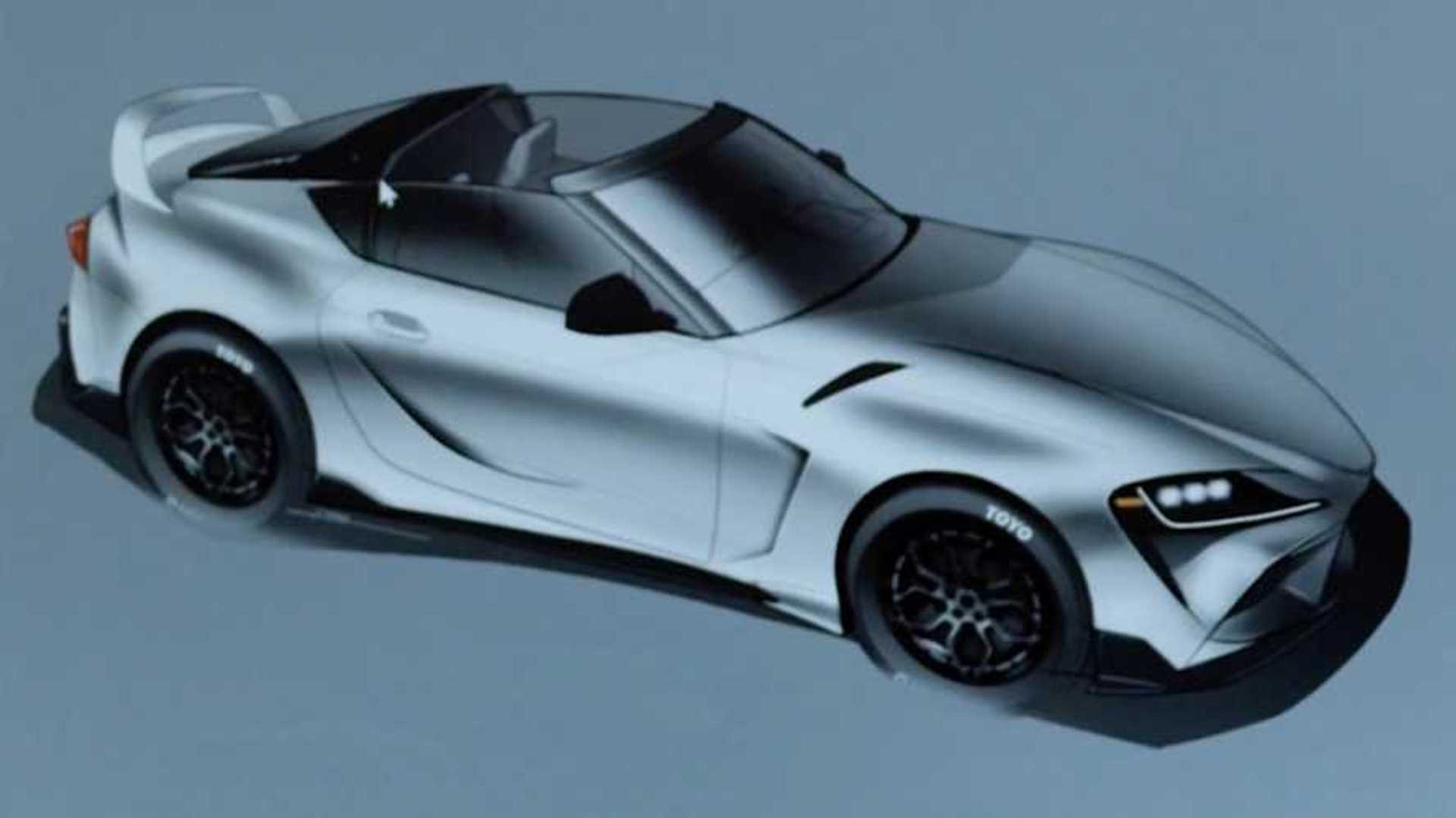 Toyota Teases GR Supra Sport Top Edition with Removable Roof