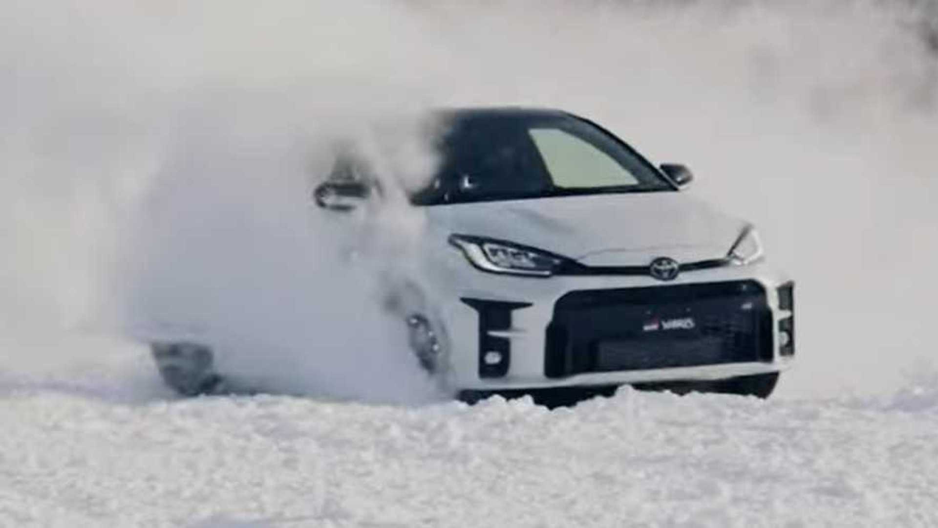 Toyota GR Yaris Looks Like A Hoot in the Snow