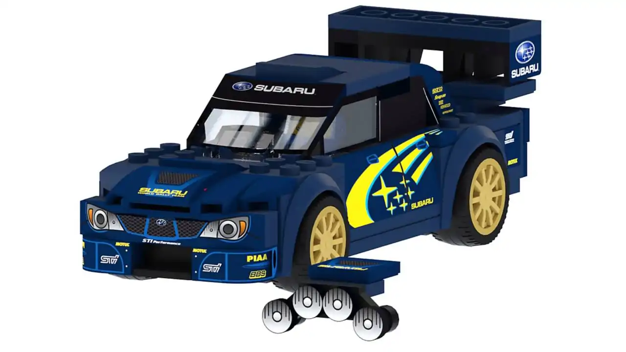 Dear Lego, please make this 2006 Subaru WRX STI WRC rally car