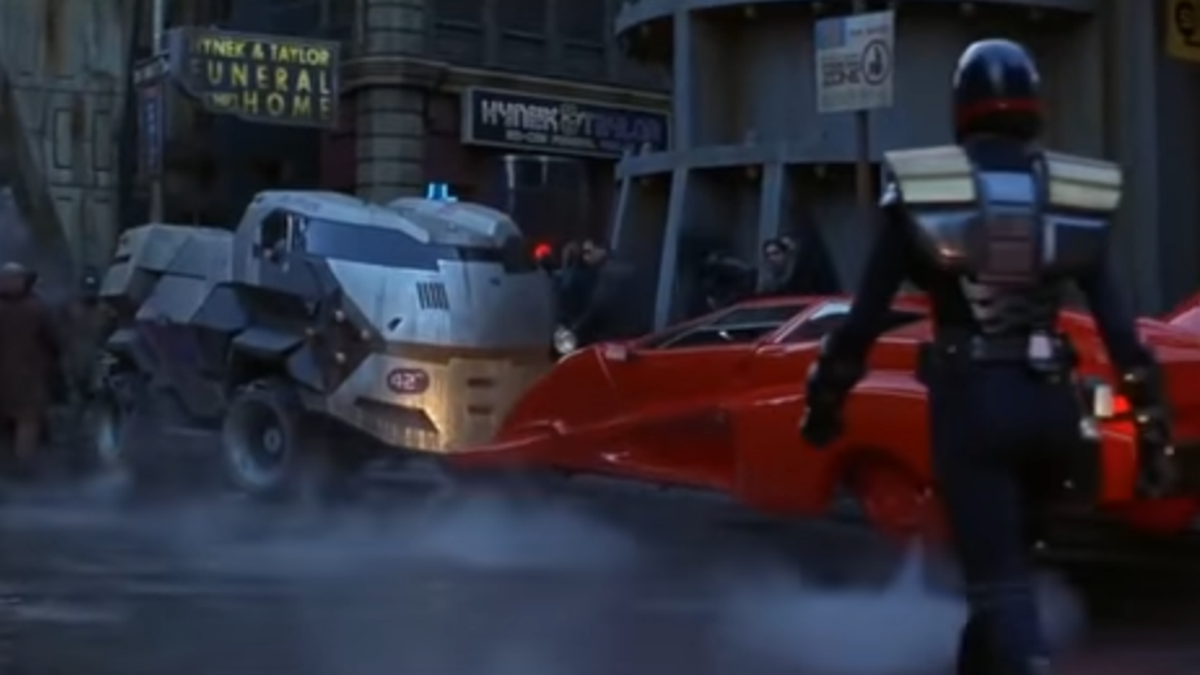 Buy This Armored Taxi from Judge Dredd to Make Your Law